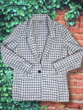 ASOS | SINGLE BUTTON TWEED KNIT CASUAL BLAZER -NWOT!